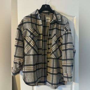 Zara soft oversized jacket